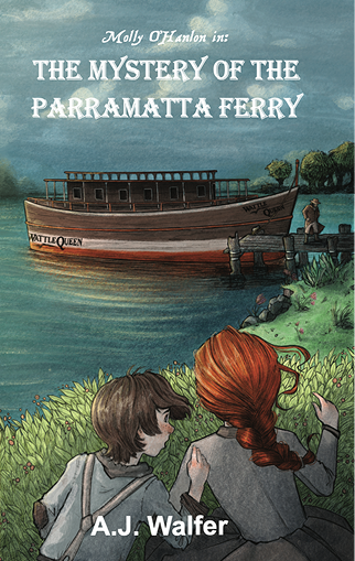 Book cover of The Mystery of the Parramatta Ferry by A.J. Walfer